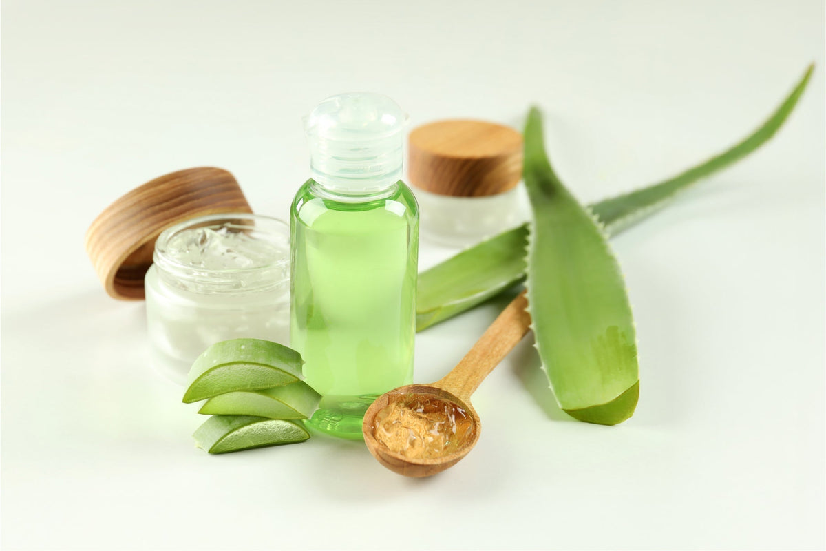 Cica and Aloe Vera Gel for skin