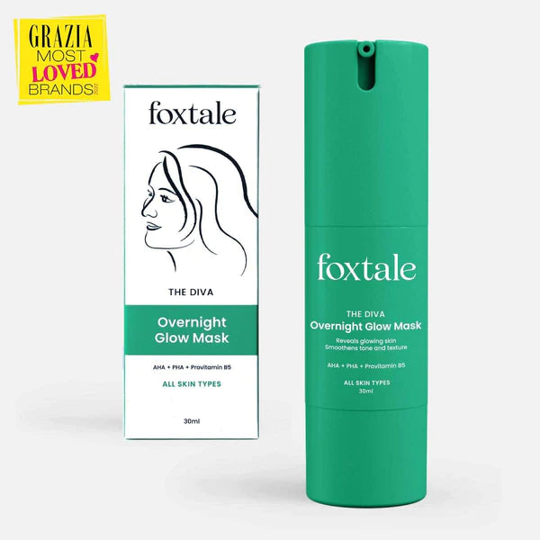 overnight glow mask by foxtale
