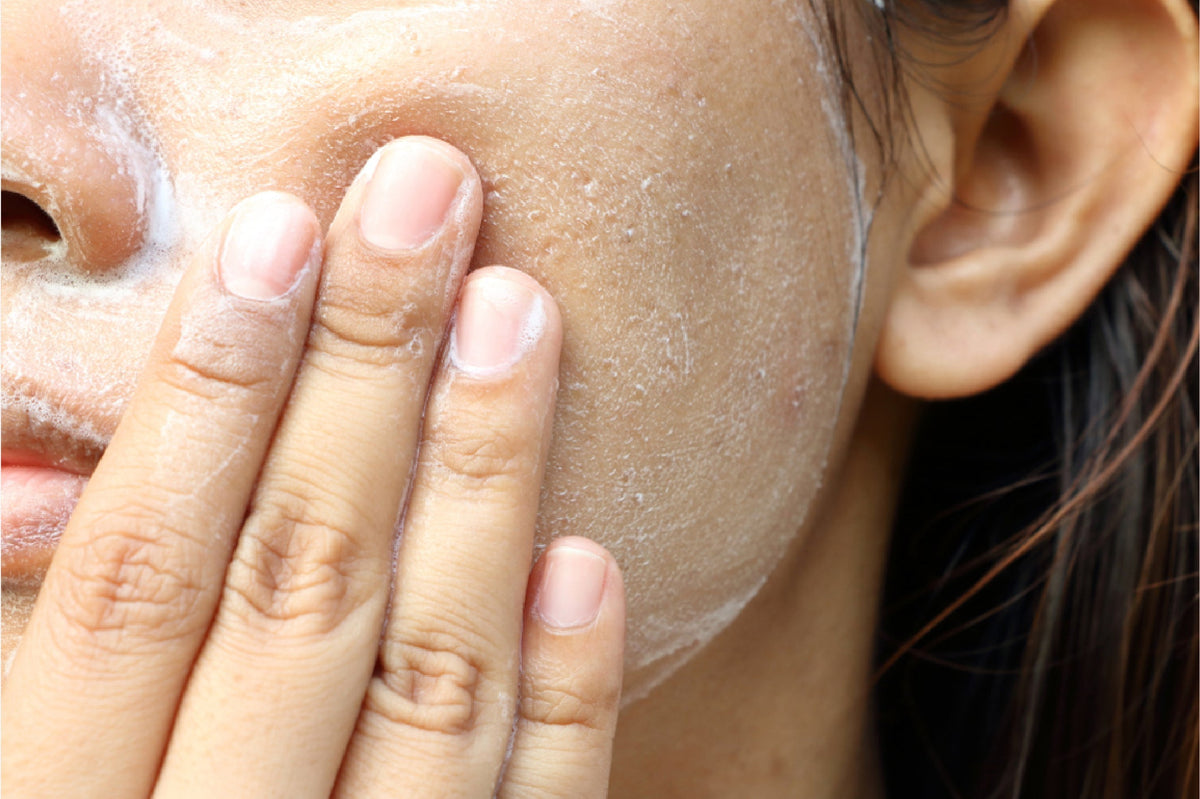 Exfoliation during monsoon