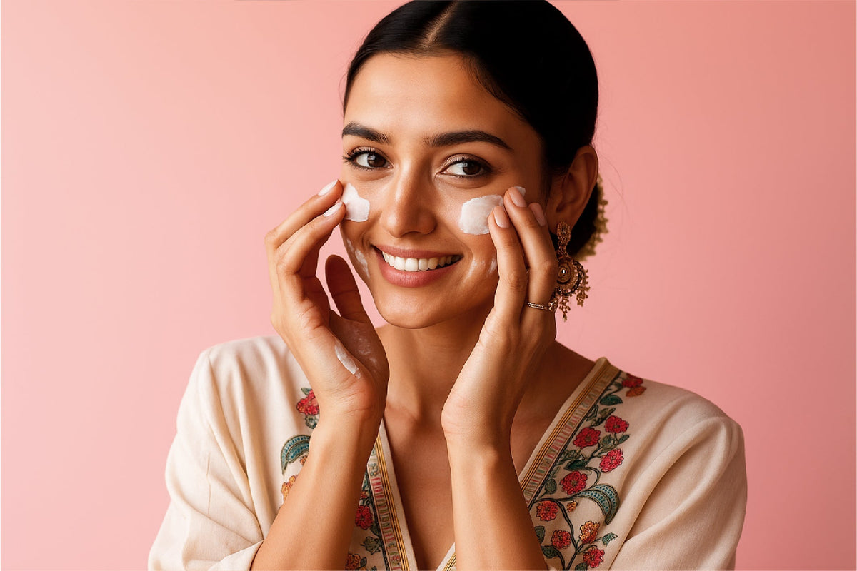 skincare for festive glow