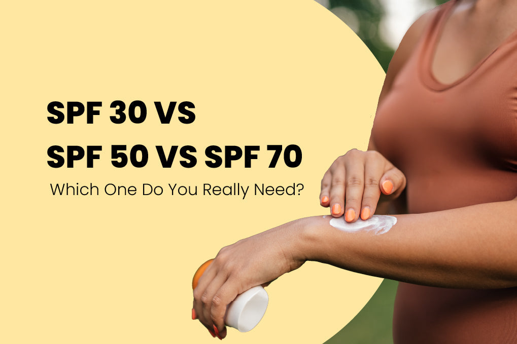 SPF 30 vs. 50 vs. 70, which is better