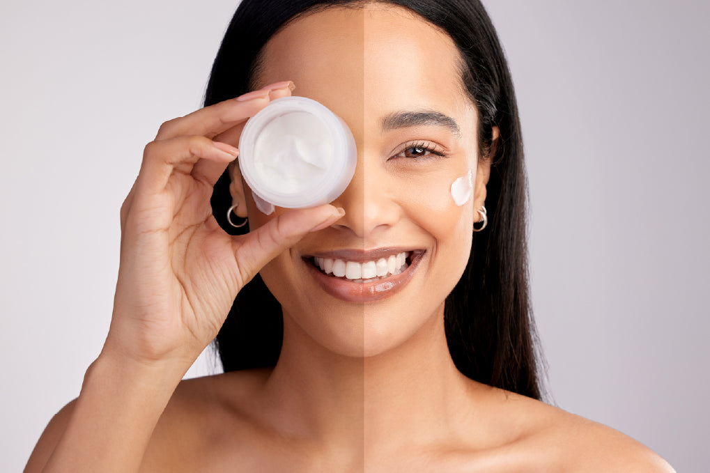 de-tan vs skin brightening difference