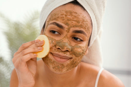 Unclog your pores with scrub