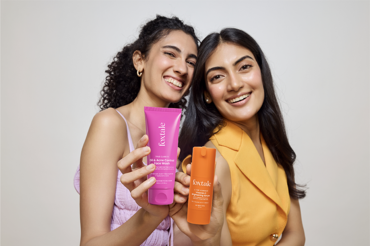 Combined skin benefits of Vitamin C and Salicylic Acid