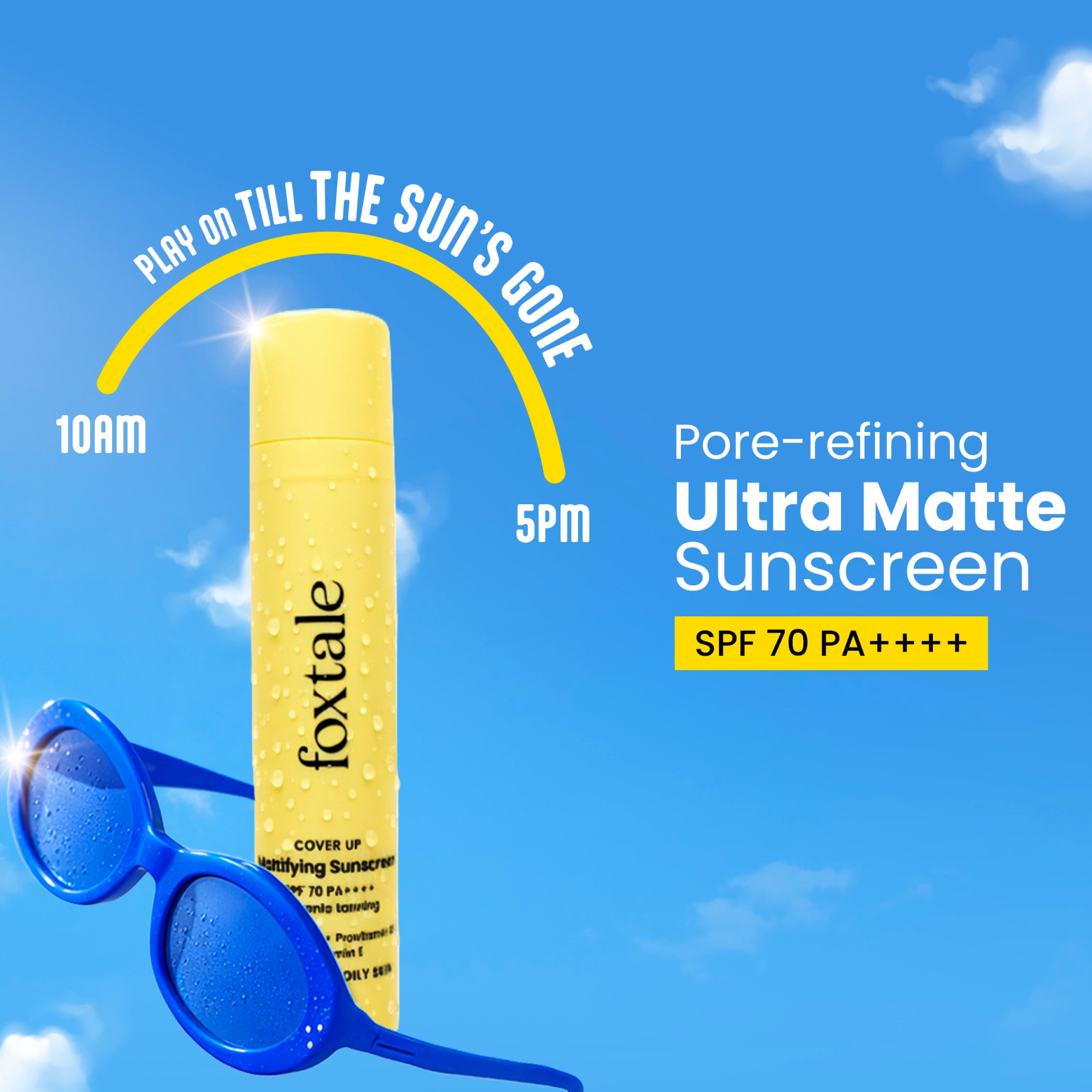SPF 70 Matte Finish Sunscreen for Oily Skin