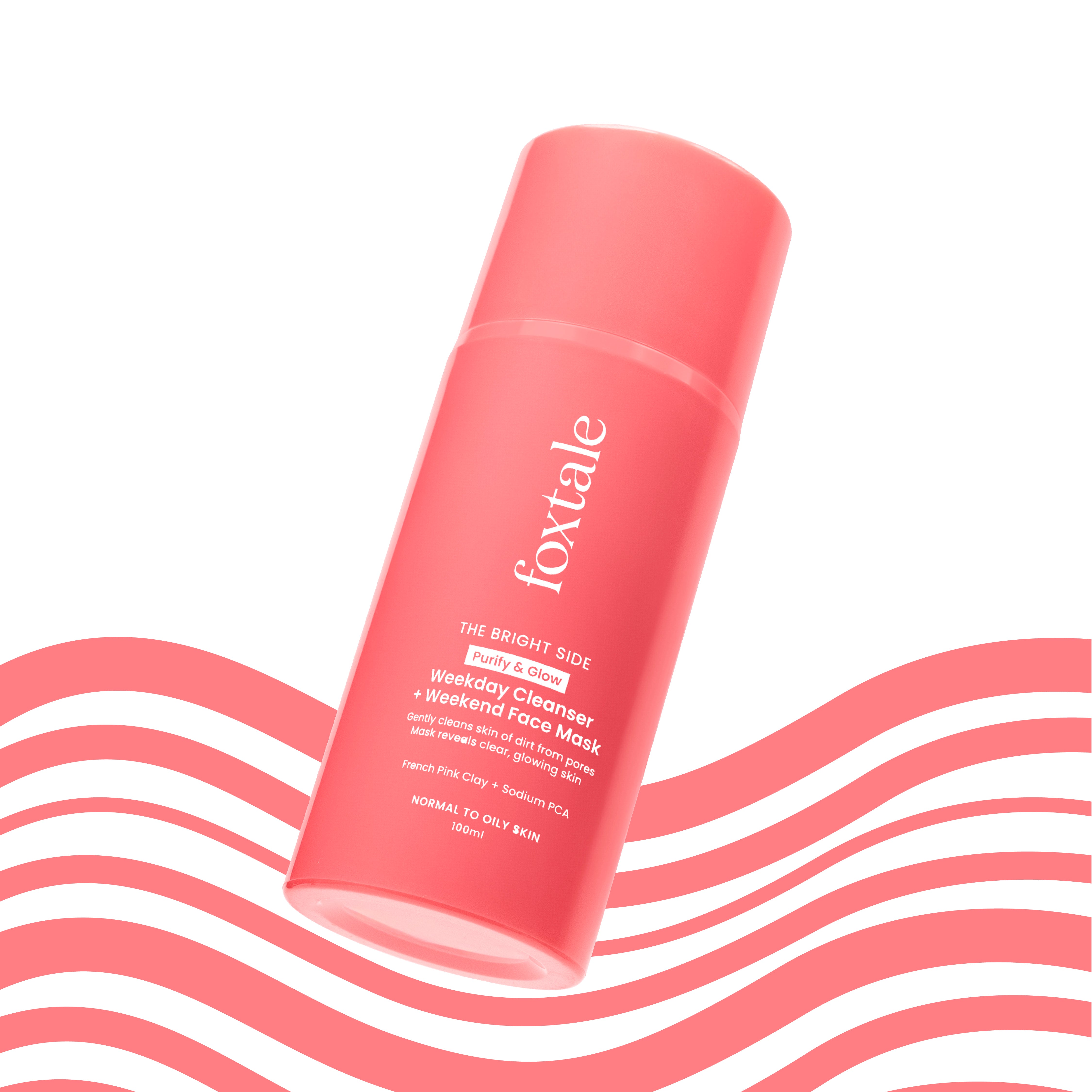 Purify & Glow Cleanser + Mask