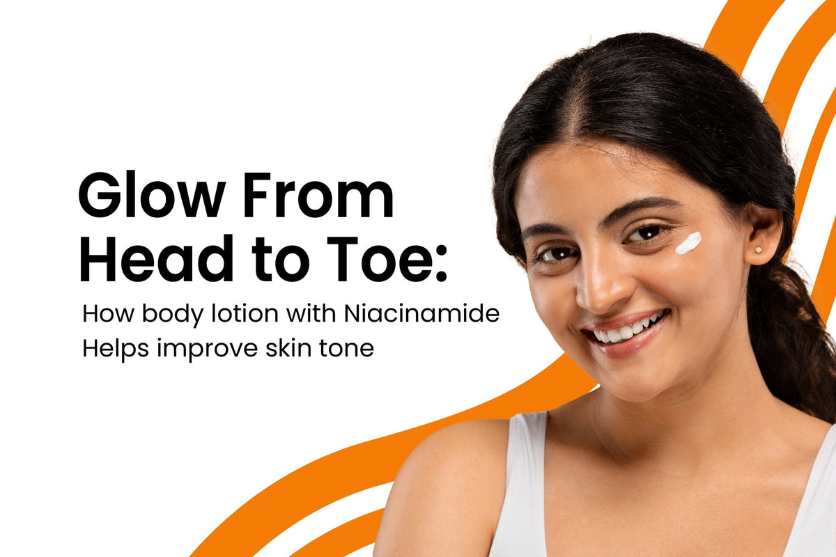 Niacinamide body lotion for glow