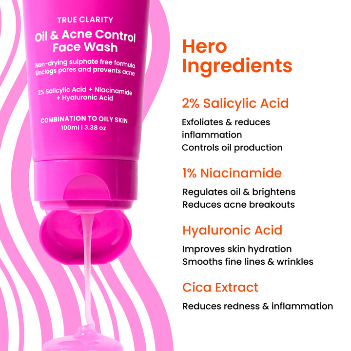 Oil & Acne Control Face Wash