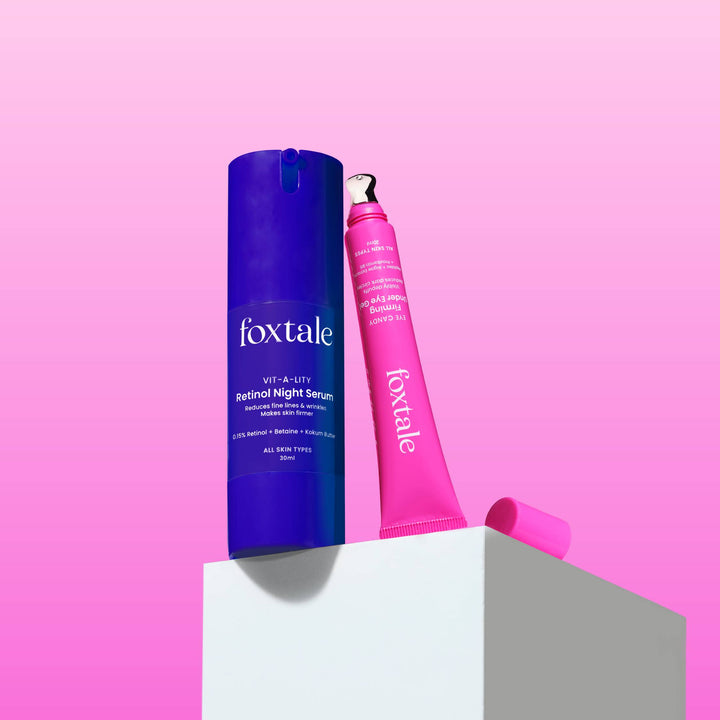 Firming eye gel and Retinol Night serum