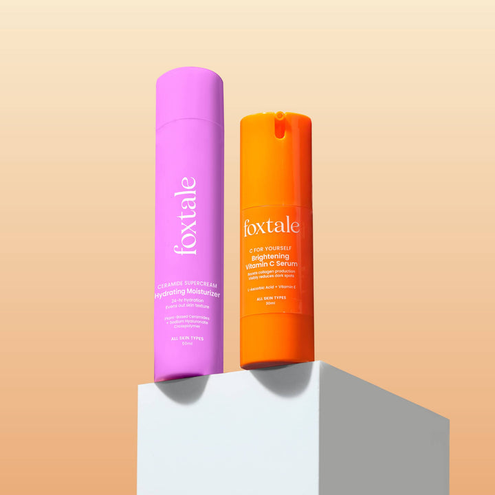 Brightening Vitamin c Serum & hydrating Moisturizer
