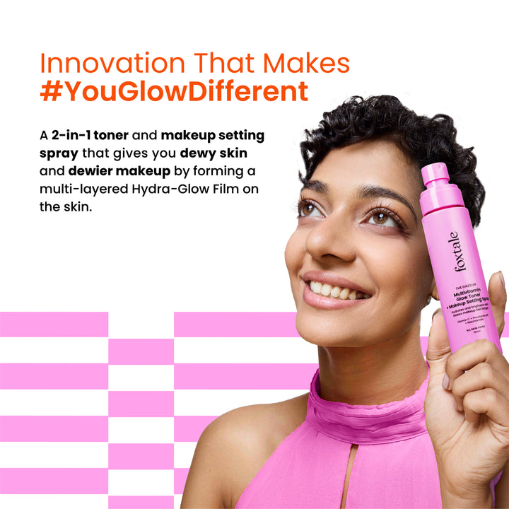 All-day dewy glow with multivitamin toner